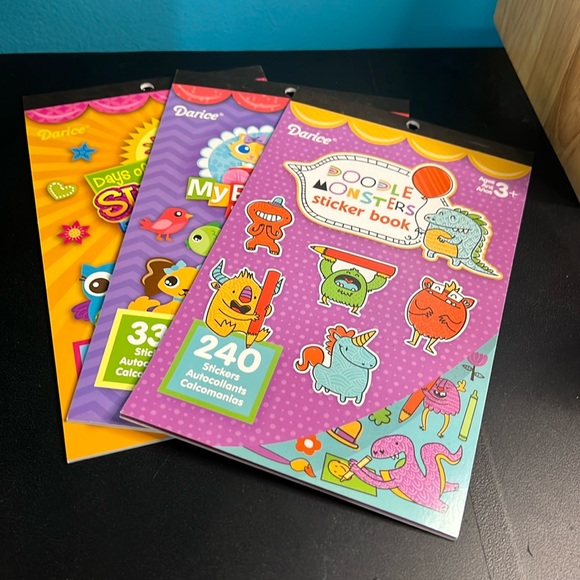 Darice Sticker Book Bundle - Picture 1 of 6